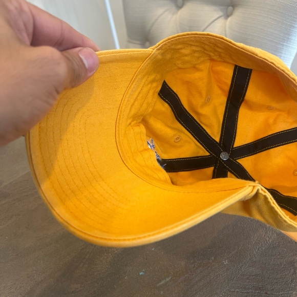 Golden State Warriors Hat Cap Strapback Yellow '47 NBA The City GSW Adjustable - Picture 6 of 7